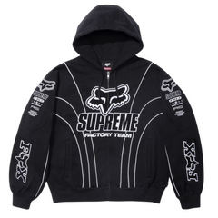 Supreme x Fox FW25 Racing Team Zipper Black