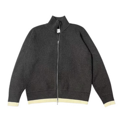 Maison Margiela Knit Zipper Grey