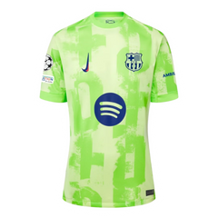 Fc Barcelona UCL Third Round 24/25 Jersey Green