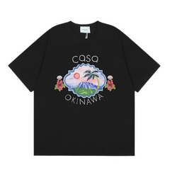 Casablanca Okinawa T-Shirt Black