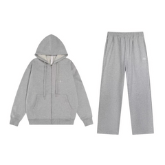 Alo Zipper Tracksuit Grey