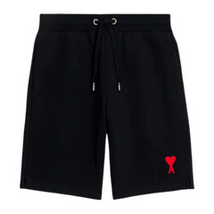 Ami Paris Shorts Black