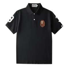 Bape Polo Shirt Black