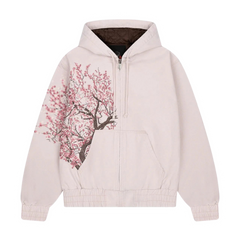 Derschutze "Blossom" Workwear Jacket Pink