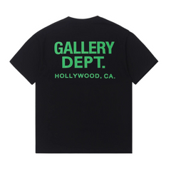 Gallery Dept. T-Shirt Black & Green