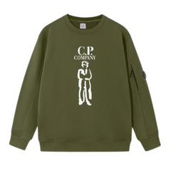 CP Company Sweater Olive Green