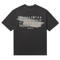 Maison Margiela Taped T-Shirt Dark Grey