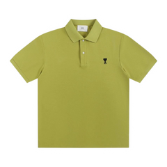 Ami Paris Polo Shirt Green