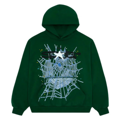 Sp5der Hoodie Green