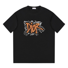 Dior For My Real Friends T-Shirt Black & Green