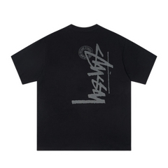 Stussy T-Shirt Black on Black