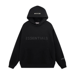 Essentials Fear Of God Hoodie Black