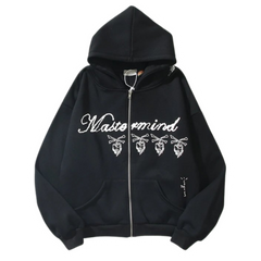 Travis Scott Cactus Jack For Mastermind Japan Zipper Black