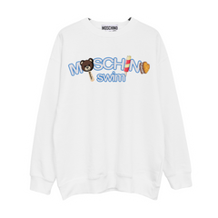Moschino Swim Sweater White