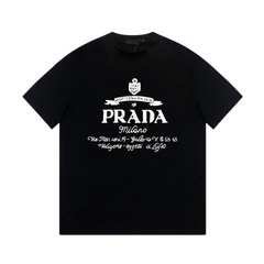 Prada Font T-Shirt Black