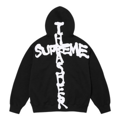 Supreme Trasher Zip Hoodie Black