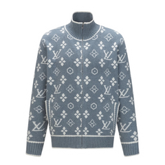 Louis Vuitton (LV) Wool Jacket Cardigan Grey