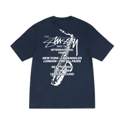 Stussy Stüssy Beat Sounds Blue Dyed Tee