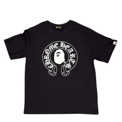 Bape x Chrome Hearts T-Shirt Black