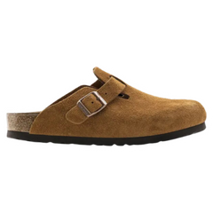 Birkenstock Boston Soft Footbed Suede Mink