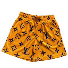 Louis Vuitton Shorts Orange & Blue