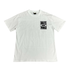 Corteiz Rules The World T-Shirt White
