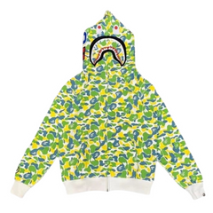 Bape Camo Zipper Green