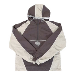 Mertra Halfzip Windbreaker Brown & Beige