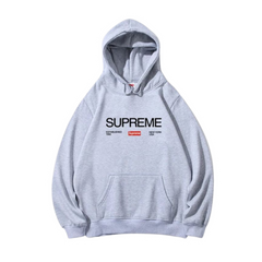 Supreme Baggy Hoodie Grey