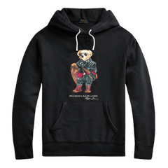 Ralph Lauren Polo Bear Hoodie Black