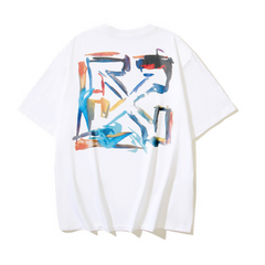 Off-White Painted Backprint T-Shirt