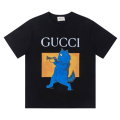 Gucci Blue Cat T-Shirt