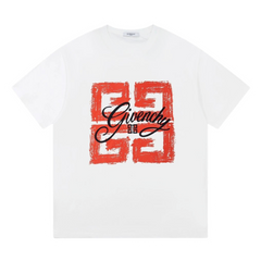 Givenchy Red Double G T-Shirt White