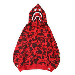 Bape Zipper Red & Black