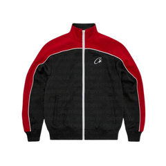 Corteiz Trackjacket Black & Red