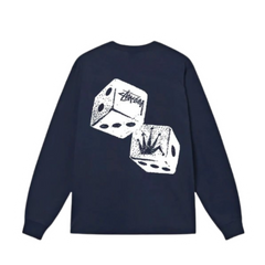 Stussy Pair Of Dice Sweater Blue