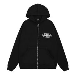 Corteiz Zipper Black