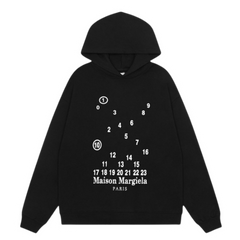 Maison Margiela Paris Hoodie Black