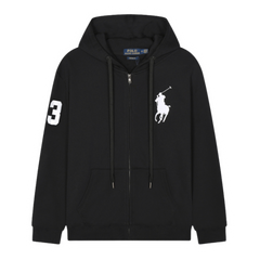 Ralph Lauren Big Rider 3 Zipper Black