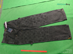 Louis Vuitton (LV) Carpenter Denim Jeans Grey